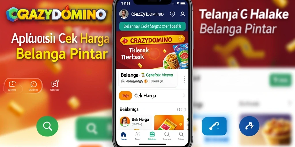 Tampilan antarmuka CRAZYDOMINO untuk Cek Harga yang user-friendly.