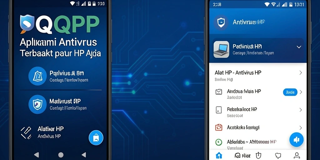 Tampilan antarmuka QQRP yang user-friendly untuk pengguna Antivirus HP.