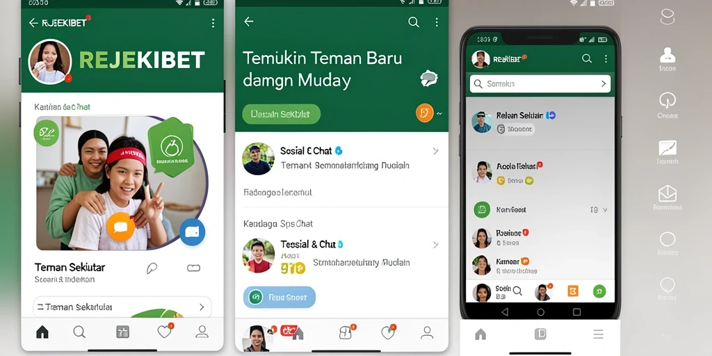 Antarmuka pengguna REJEKIBET yang menarik dan mudah digunakan.